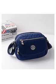 Women Nylon Sling Bag Shoulder Bag Purple / Blue / Green / Red / Black