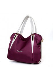 Women PU Barrel Shoulder Bag / Tote Purple / Blue / Red / Black / Burgundy