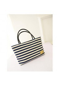 Women s' new fashion Stripes Canvas handbag