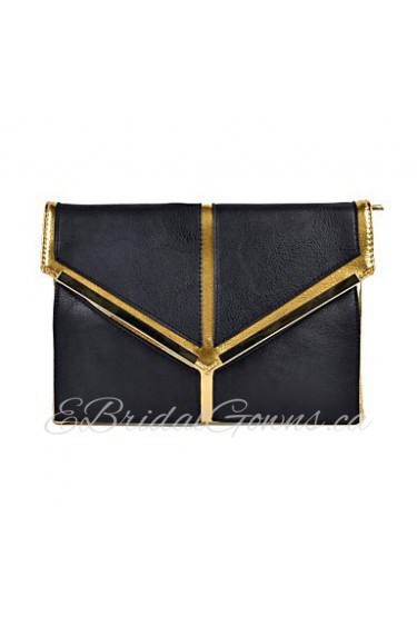 Fashion Women Envelop PU Clutch