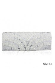 Handbag Satin Evening Handbags/Clutches With Crystal/ Rhinestone