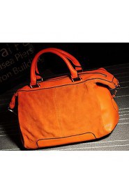 Women Casual PU Tote Blue / Orange / Black / Fuchsia