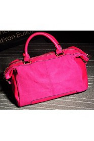 Women Casual PU Tote Blue / Orange / Black / Fuchsia