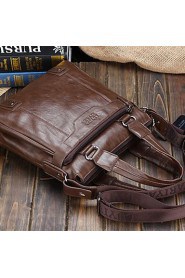 High Quality Unisex Genuine Leather Messenger Shoulder Bag Handbag