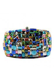 Women's Rhinestone Handmade Evening Clutch Bags