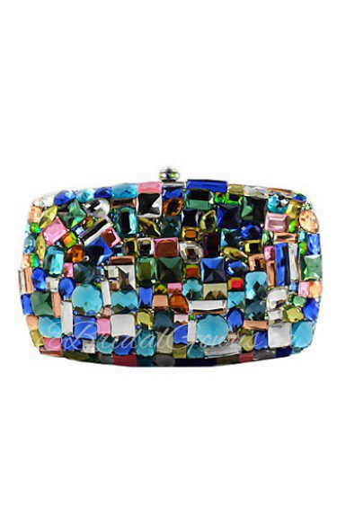 Women's Rhinestone Handmade Evening Clutch Bags