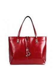 Women PU Barrel Shoulder Bag / Tote / Satchel Blue / Red / Black