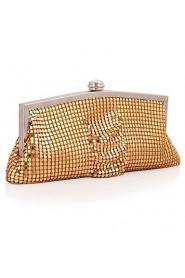 Women's Elegant Gold Sequins Evening Bags