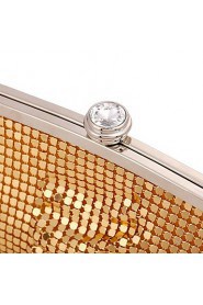 Women's Elegant Gold Sequins Evening Bags