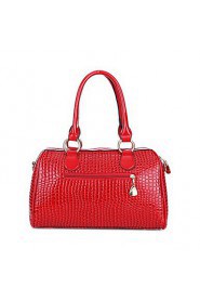 Women Formal / Casual / Office & Career / Shopping PU Tote White / Blue / Red / Black