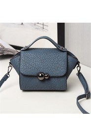 Women PU Sling Bag Shoulder Bag Purple / Blue / Red / Gray / Black