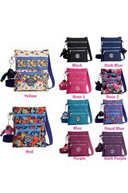 Women Lady Waterproof Shoulder Bag Nylon Zipper Messenger Bag Mini Bag