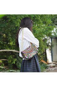 Women Canvas Sling Bag Shoulder Bag Multi color