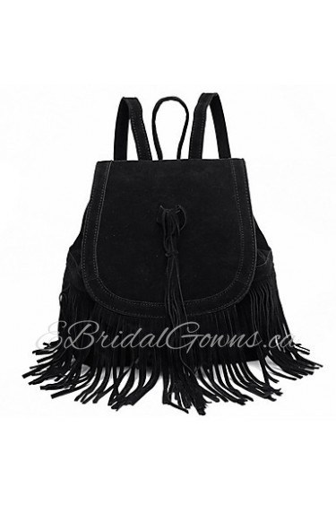 Classic Trend Fringed Shoulder Bag Woman Single Shoulder Bag Soft Woman Multifunctional Travel Packages