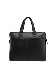 Men Briefcase Top Grade Genuine Leather Men Business Handbag Vintage First Layer Cowhide Shoulder Bags