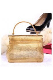 Women Casual / Outdoor PVC Tote Gold / Red / Black