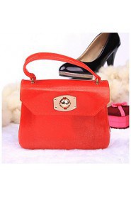 Women Casual / Outdoor PVC Tote Gold / Red / Black