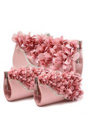 Beautiful Flowers With Rhinestone Wedding /Special Occasion Evening Handbags/Clutchs(More Color)