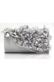 Beautiful Flowers With Rhinestone Wedding /Special Occasion Evening Handbags/Clutchs(More Color)