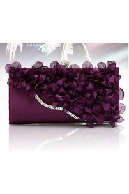 Beautiful Flowers With Rhinestone Wedding /Special Occasion Evening Handbags/Clutchs(More Color)