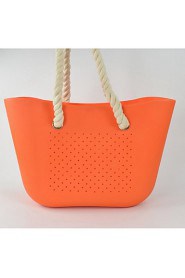 Women Casual / Outdoor Other Leather Type Tote Yellow / Orange