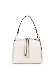 Women PU Shell Shoulder Bag / Satchel White / Pink / Black