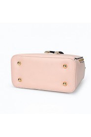 Women PU Shell Shoulder Bag / Satchel White / Pink / Black