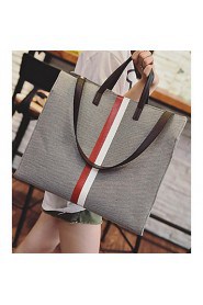 Women Casual Canvas Tote Blue / Gray / Khaki