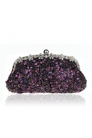 Women's Handmade High grade Light Snowflake Diamonds Party/Evening Bag