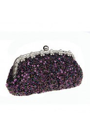 Women's Handmade High grade Light Snowflake Diamonds Party/Evening Bag