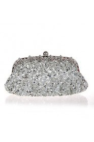 Women's Handmade High grade Light Snowflake Diamonds Party/Evening Bag