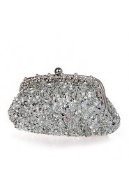 Women's Handmade High grade Light Snowflake Diamonds Party/Evening Bag