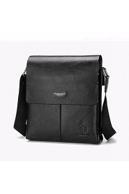 Men PU Messenger Shoulder Bag / Satchel Brown / Black