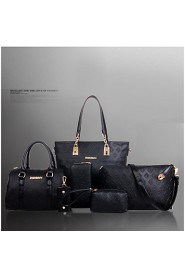 Women PU Shopper Shoulder Bag / Tote