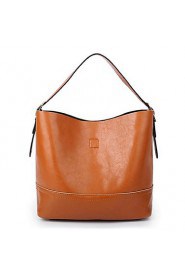 Women Casual / Outdoor PU Tote Blue / Brown / Black / Burgundy