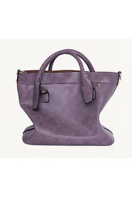 Women Casual / Outdoor Cowhide Tote Purple / Blue / Gray / Black