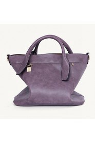 Women Casual / Outdoor Cowhide Tote Purple / Blue / Gray / Black