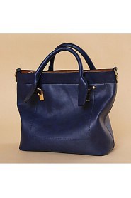 Women Casual / Outdoor Cowhide Tote Purple / Blue / Gray / Black