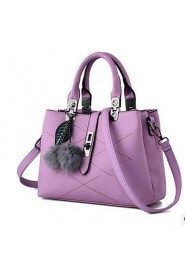 Women Casual PU Tote White / Pink / Purple / Blue / Red / Black / Burgundy