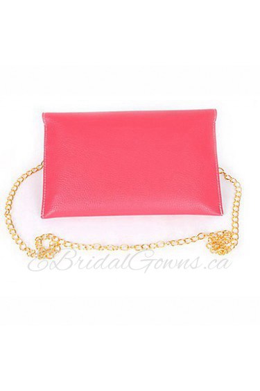 Vintage Message Single Color Shoulder Bag