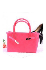 Women Casual / Outdoor PVC Tote Pink / Green / Red / Gray / Fuchsia