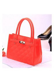 Women Casual / Outdoor PVC Tote Pink / Green / Red / Gray / Fuchsia