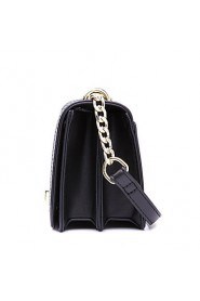 Women's PU Tote Bag/Single Shoulder Bag/Crossbody Bags Black