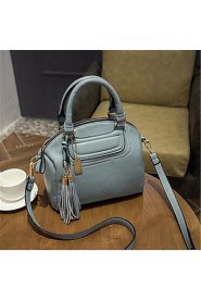 Women PU Sling Bag Shoulder Bag Blue / Red / Gray / Black