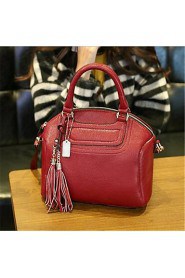 Women PU Sling Bag Shoulder Bag Blue / Red / Gray / Black