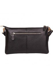 Women's Genuine Leather Envelope Clutch Messenger Female Clutch Big Bags