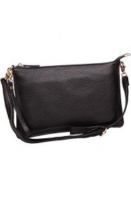 Women's Genuine Leather Envelope Clutch Messenger Female Clutch Big Bags