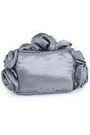 Silk Special Occasion/Casual Hobos/Evening Handbags with Flower