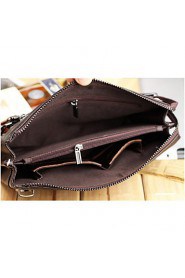 Men Genuine Leather Briefcase Clutch Bag Wallet