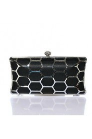 Ladies Fashion Metal Party Clutch Purse